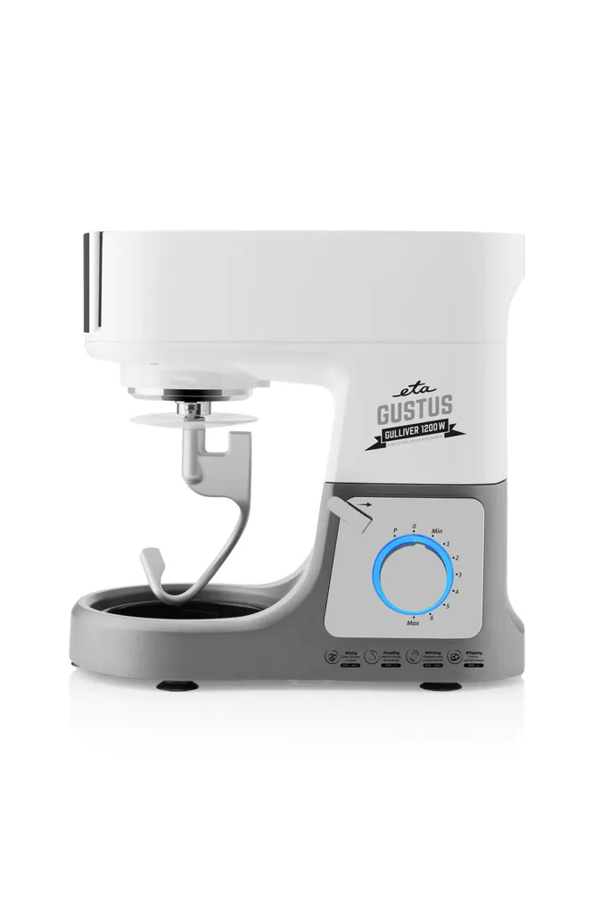 Küchenmaschine GUSTUS GULIVER II ETA112890010, 1200 W, PULSE Funktion, Ganzmetallausführung, Kneten, Schlagen, Mixen, Faschieren, Fleischwolf, Füllen Von Würsten 7 Küchenmaschine GUSTUS GULIVER II ETA112890010, 1200 W, PULSE Funktion, Ganzmetallausführung, Kneten, Schlagen, Mixen, Faschieren, Fleischwolf, Füllen Von Würsten – Bild 5