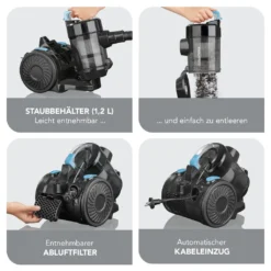 CLEANmaxx Zyklon-Staubsauger - Schwarz 10 CLEANmaxx Zyklon-Staubsauger - Schwarz -Kaufland Verkäufe 5f04821fc1e3d656699cf3bb45a18f98