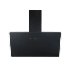 Respekta Dunstabzugshaube Kopffreihaube Schräghaube 90 Cm Schwarz A++ Umluft LED