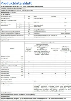 Hoover Candy - CFBO3550E/N - Einbau-Kühlschrank Mit Gefrierfach - Schlepptür-Technik -Kaufland Verkäufe 5f1591d96ac297373f92af12e34382bb