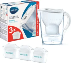 BRITA Wasserfilter Marella Im Vorratspack Mit 3 X Maxtra Kartuschen, Farbe Weiß -Kaufland Verkäufe 5f96263191f5d235f603cbb03ac35d89
