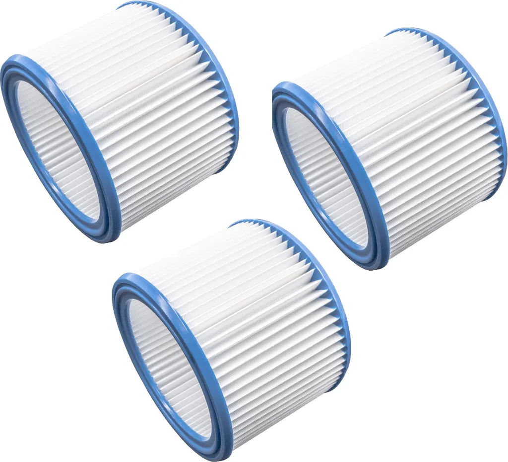 Vhbw Filterset 3x Faltenfilter Kompatibel Mit Makita VC2012L, VC2511, VC2512L, VC3011L, VC3012L Nass- Und Trockensauger - Filter, Patronenfilter 3 Vhbw Filterset 3x Faltenfilter Kompatibel Mit Makita VC2012L, VC2511, VC2512L, VC3011L, VC3012L Nass- Und Trockensauger - Filter, Patronenfilter