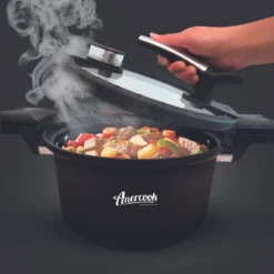 AMERCOOK Fresh Cooker Kochtopf Niederdrucktopf 24 Cm - Universal-Topf Für Alle Herdarten Kochtopf - Induktionsgeeigneter Kochtopf Energiespartopf - Kochtopf Vitaminschonend Schnellkochtopf Mit Ventil 19 AMERCOOK Fresh Cooker Kochtopf Niederdrucktopf 24 Cm - Universal-Topf Für Alle Herdarten Kochtopf - Induktionsgeeigneter Kochtopf Energiespartopf - Kochtopf Vitaminschonend Schnellkochtopf Mit Ventil -Kaufland Verkäufe 605686da696f0dddbe5f62507d68ee87