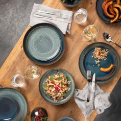 Like. By Villeroy & Boch Tafelset Crafted Breeze Blau,braun -Kaufland Verkäufe 608b773130097edaa99c33f4086faaf6