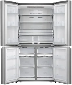 Hisense RQ758N4SAIE Cross Door-Kühl-Gefrier-Kombination - 609L Gesamtvolumen - LED-Display - LED-Innenbeleuchtung - Türalarm - MultiAirFlow - Twist Ice Maker - Total No Frost - Fast Freeze - SuperCool - NoFrostPlus -Kaufland Verkäufe 6098db3381261931aa178b03adbfeb29