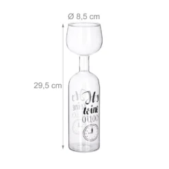 Relaxdays Weinflasche Glas Aufsatz 750 Ml -Kaufland Verkäufe 60e300d0886357c2a08047877f6c11fb
