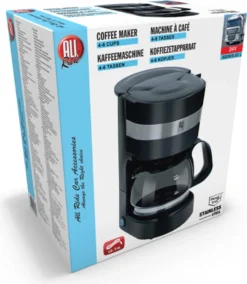 All Ride Kaffeemaschine 24V - Akku Kaffeemaschine 0.65L - Für Auto Und LKW - Filterkaffeemaschine - Tropfstopp - Warmhaltefunktion - Schwarz -Kaufland Verkäufe 614a94f19d8562f61c0b43f9576c09d3