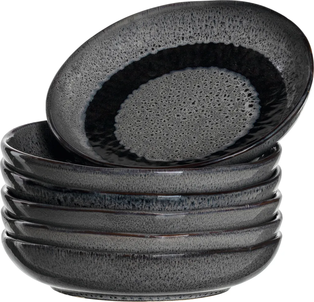 Leonardo Keramikgeschirr-Set Matera 24tlg. Grau, 026060 6 Leonardo Keramikgeschirr-Set Matera 24tlg. Grau, 026060 – Bild 4