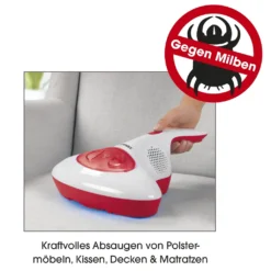 CLEANmaxx Akku-Milben-Handstaubsauger Mit UV-C-Licht - Rot/weiß UV Licht Akku Milbensauger Handstaubsauger Milben Allergiker Kabellos CLEANmaxx 29 CLEANmaxx Akku-Milben-Handstaubsauger Mit UV-C-Licht - Rot/weiß UV Licht Akku Milbensauger Handstaubsauger Milben Allergiker Kabellos CLEANmaxx -Kaufland Verkäufe 61ee787a460136903eac9724d545de7c
