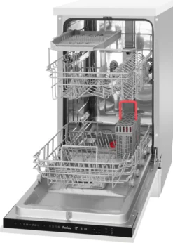 Amica EGSPV 586 900, Vollintegrierter Geschirrspüler, Single (45 Cm Breit), Schwarz, Tasten, LED, 1,5 M -Kaufland Verkäufe 6225e930d262d6f81e1eac4c03cfba14