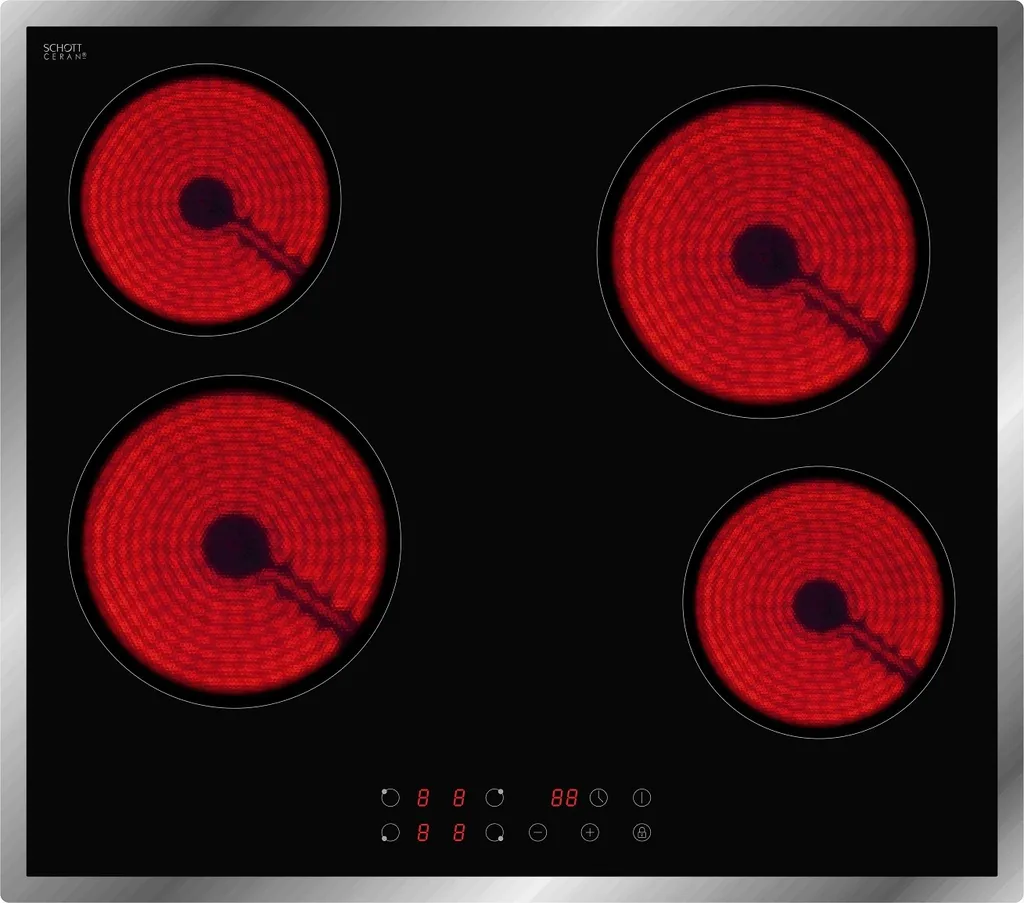 PKM Autarkes Kochfeld Glaskeramik Ceranfeld Schott Glas EB-C4N 59 X 52 Cm 5 PKM Autarkes Kochfeld Glaskeramik Ceranfeld Schott Glas EB-C4N 59 X 52 Cm – Bild 3