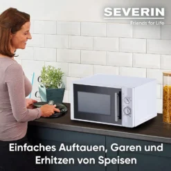 SEVERIN Mikrowelle MW 7772 900 Watt Silber / Schwarz -Kaufland Verkäufe 62dfb552e438a1ce1e2520184f2712ee