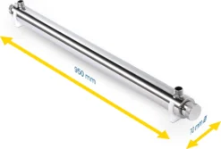 Bellerofonte UV Entkeimungsanlage Für Wasser Mit UVC Licht 30 Watt Kapazität 16 Liter Pro Minute Für Umkehrosmose Und Wasserfilteranlagen UVC-Entkeimung 15 Bellerofonte UV Entkeimungsanlage Für Wasser Mit UVC Licht 30 Watt Kapazität 16 Liter Pro Minute Für Umkehrosmose Und Wasserfilteranlagen UVC-Entkeimung -Kaufland Verkäufe 632a27535b76778d450222bf11d50099