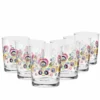 KROSNO Folk Bunt Wassergläser, 6er-Set, 250 Ml -Kaufland Verkäufe 639b36a2dc7182a34b243dc13d5b7a60