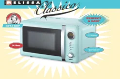 Melissa 16330110 CLASSICO Retro 20 Liter Mikrowelle Pepermint/Babyblue 13 Melissa 16330110 CLASSICO Retro 20 Liter Mikrowelle Pepermint/Babyblue -Kaufland Verkäufe 63d5851bc50c3a92c2599b1a9792259b