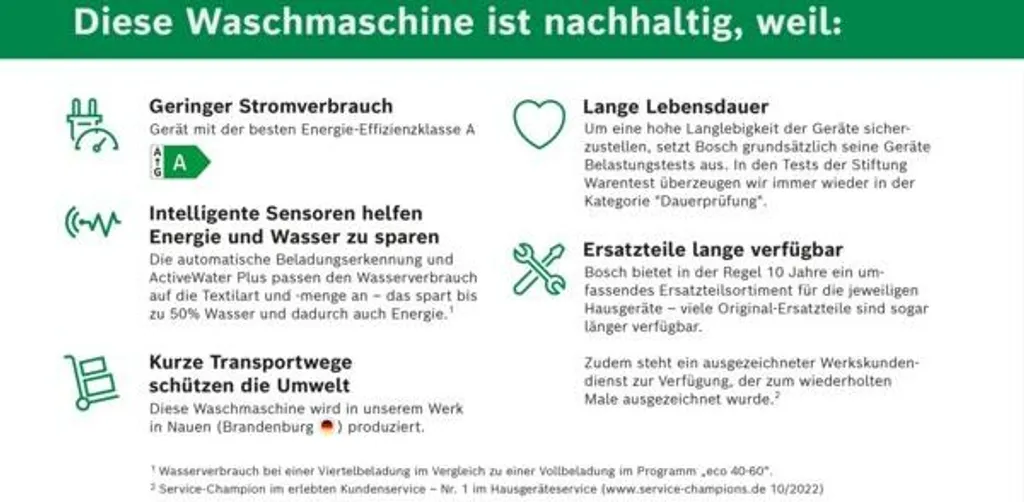 Bosch WAV28G43 HomeProfessional Smarte Waschmaschine, 9 Kg, 1400 UpM, Germany, Flecken-Automatik Plus Entfernt 16 Fleckenarten, ActiveWater Plus Maximale Energie- Und Wasserersparnis 12 Bosch WAV28G43 HomeProfessional Smarte Waschmaschine, 9 Kg, 1400 UpM, Germany, Flecken-Automatik Plus Entfernt 16 Fleckenarten, ActiveWater Plus Maximale Energie- Und Wasserersparnis – Bild 10