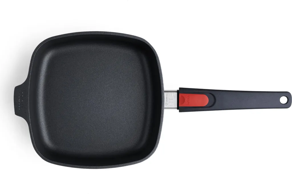 WOLL Induktionspfanne 22 X 22 Cm Quadratisch Mit Abnehmbarem Griff Diamond Lite, Antihaftbeschichtet 1622DPI 4 WOLL Induktionspfanne 22 X 22 Cm Quadratisch Mit Abnehmbarem Griff Diamond Lite, Antihaftbeschichtet 1622DPI – Bild 2