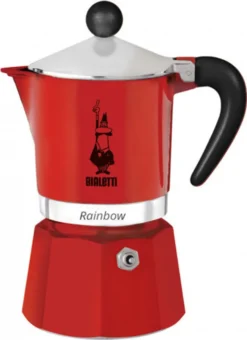 Bialetti Rainbow, Italienische Espresso-Kaffeemaschine, Aluminium, 3 Tassen, Rot 19 Bialetti Rainbow, Italienische Espresso-Kaffeemaschine, Aluminium, 3 Tassen, Rot -Kaufland Verkäufe 6455f031ecd3314a43ae653d5e703f0f