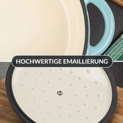 Gusseisen Topf Brot Backen 24 Cm - 3,5 L Schmortopf Gusseisen Emailliert Zum Schmoren, Backen Und Braten - Brotbacktopf Mit Deckel Induktion - (3,5 L, Blau) 17 Gusseisen Topf Brot Backen 24 Cm - 3,5 L Schmortopf Gusseisen Emailliert Zum Schmoren, Backen Und Braten - Brotbacktopf Mit Deckel Induktion - (3,5 L, Blau) -Kaufland Verkäufe 649f781b954a052a1bb6c444bfaee7b0