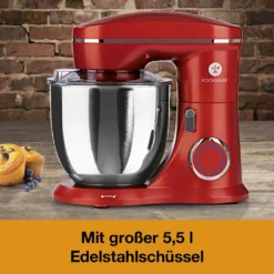 Kochwerk Küchenmaschine - 5,5 Liter Fassungsvermögen - Rot -Kaufland Verkäufe 65af1d09fef982cba0ea41bf5f0b03bb