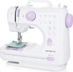 Emerio Nähmaschine SEW-121820, Weiß, Lila