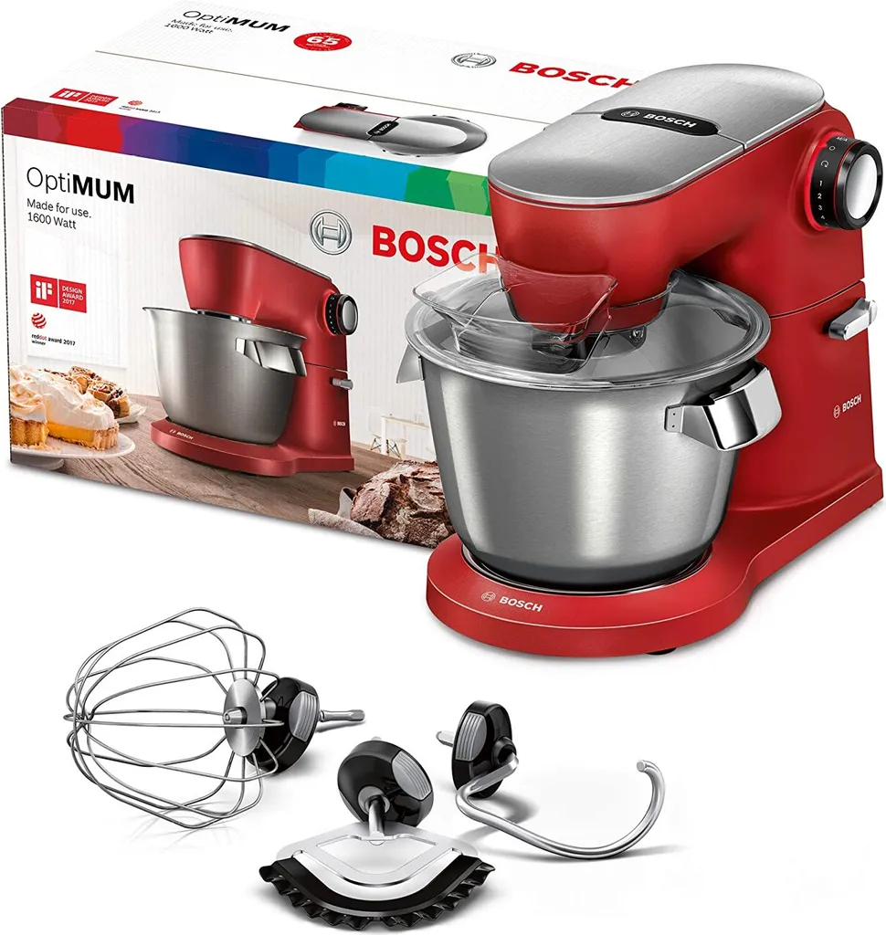 Bosch MUM9A66R00 OptimMUM Küchenmaschine Kirschrot 10 Bosch MUM9A66R00 OptimMUM Küchenmaschine Kirschrot – Bild 8