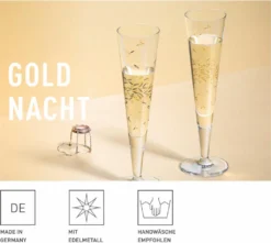Goldnacht Champagnerglas-Set H22 Von Ritzenhoff Design Team -Kaufland Verkäufe 65fb67a7029669d35dc6bf31847724f5