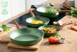 Just Vegan ECO Pfanne CeraVegan 28 Cm Aluminium Grün -Kaufland Verkäufe 660b5f95fe02022f64c97b66615d379b