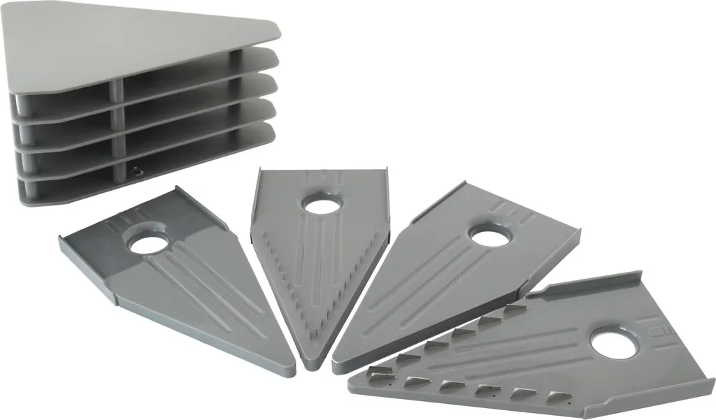 Stoneline Edelstahl Gemüsehobel Mit 5 Schneideinsätzen 6 Stoneline Edelstahl Gemüsehobel Mit 5 Schneideinsätzen – Bild 4