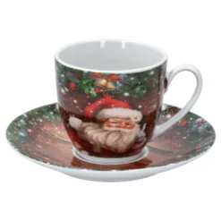 18tlg Kaffeeservice Santa 6 Personen Weihnachtsdekor Advent Weihnachtsmann Porzellan -Kaufland Verkäufe 66f1e1ef45bab80a1961b9f5b8181d06