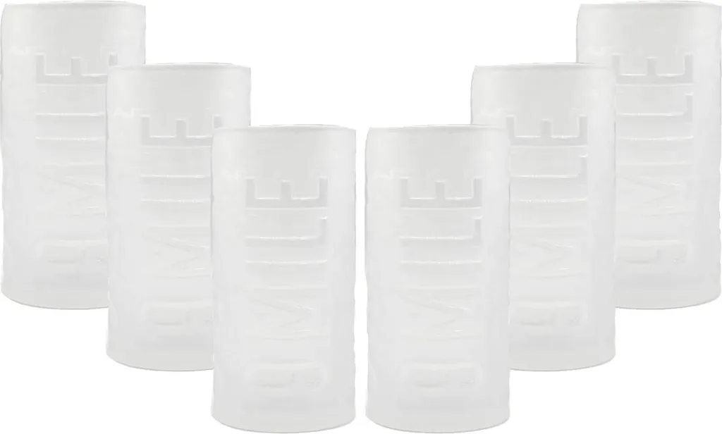 9 Mile - Longdrinkglas / Longdrink Glas / Milchglas Gläser Set - 6x Longdrinkgläser 3 9 Mile - Longdrinkglas / Longdrink Glas / Milchglas Gläser Set - 6x Longdrinkgläser