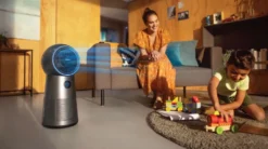 Philips Luftreiniger 3 In 1 AMF220/15 Lüfter 7,5-15-25; Heizung 1250-1500-2200 W, Geeignet Für Räume Bis 42 M², Schwarz -Kaufland Verkäufe 677430840e2285b4e2d031af8b969a2c