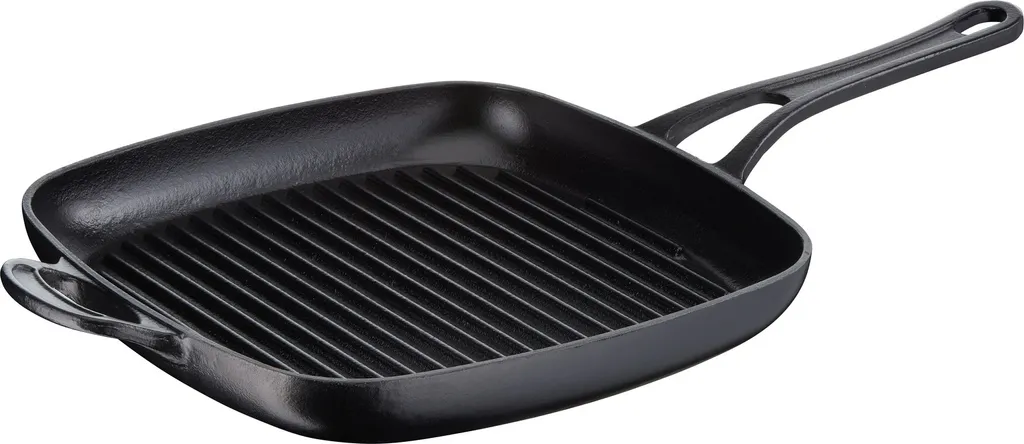 Tefal Jamie Oliver Eisenguss Grillpfanne 25x25cm 3 Tefal Jamie Oliver Eisenguss Grillpfanne 25x25cm