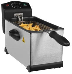 MEDION MD 18084 Fritteuse (2.000 Watt, 3L Ölbehälter, Hochwertiges Edelstahlgehäuse, Temperatureinstellung Bis 190° C) Silber -Kaufland Verkäufe 67d12a62d2dcfd901f71e44e7cc88e2c