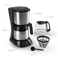 Kaffeemaschine Filter Kaffeemaschine 10 Tassen Thermoskanne Edelstahl Glaskanne 23 Kaffeemaschine Filter Kaffeemaschine 10 Tassen Thermoskanne Edelstahl Glaskanne -Kaufland Verkäufe 67e0157b0baa77a8f360e00ee2a88e61