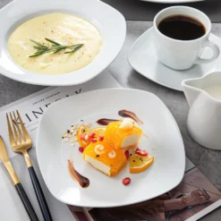 MALACASA, Serie Elisa, 50-teilig Tafelservice Aus Porzellan Für 6 Personen, Kombiservice Frühstückservice Kaffeeservice Mit Eierbecher, Kaffeetassen, Untertassen, Müslischalen, Dessertteller 14 MALACASA, Serie Elisa, 50-teilig Tafelservice Aus Porzellan Für 6 Personen, Kombiservice Frühstückservice Kaffeeservice Mit Eierbecher, Kaffeetassen, Untertassen, Müslischalen, Dessertteller -Kaufland Verkäufe 67ec982b75b177dd2fe5bc7c11c1b5b2 1