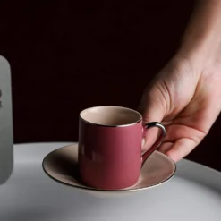 Artvigor, Porzellan Kaffeeservice, Bunt 12 Teilig Kaffee Set, Mit 6 Espressotassen 80 Ml, 6 Untertassen, Mehrfarbig -Kaufland Verkäufe 68139441e99aa6d9eef7c4986933e211