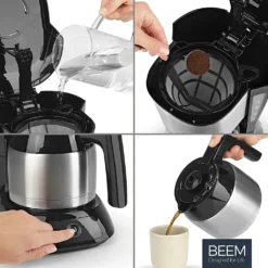 BEEM Filter Kaffeemaschine Thermo Permanentfilter 900W Filterkaffee Edelstahl 29 BEEM Filter Kaffeemaschine Thermo Permanentfilter 900W Filterkaffee Edelstahl -Kaufland Verkäufe 69903d9b9cd8c6c78ec9eadc474e1230