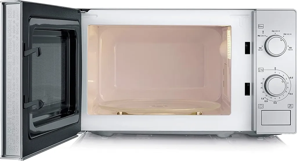 Severin MW 7899, Arbeitsplatte, Solo-Mikrowelle, 20 L, 700 W, Drehregler, Edelstahl 3 Severin MW 7899, Arbeitsplatte, Solo-Mikrowelle, 20 L, 700 W, Drehregler, Edelstahl