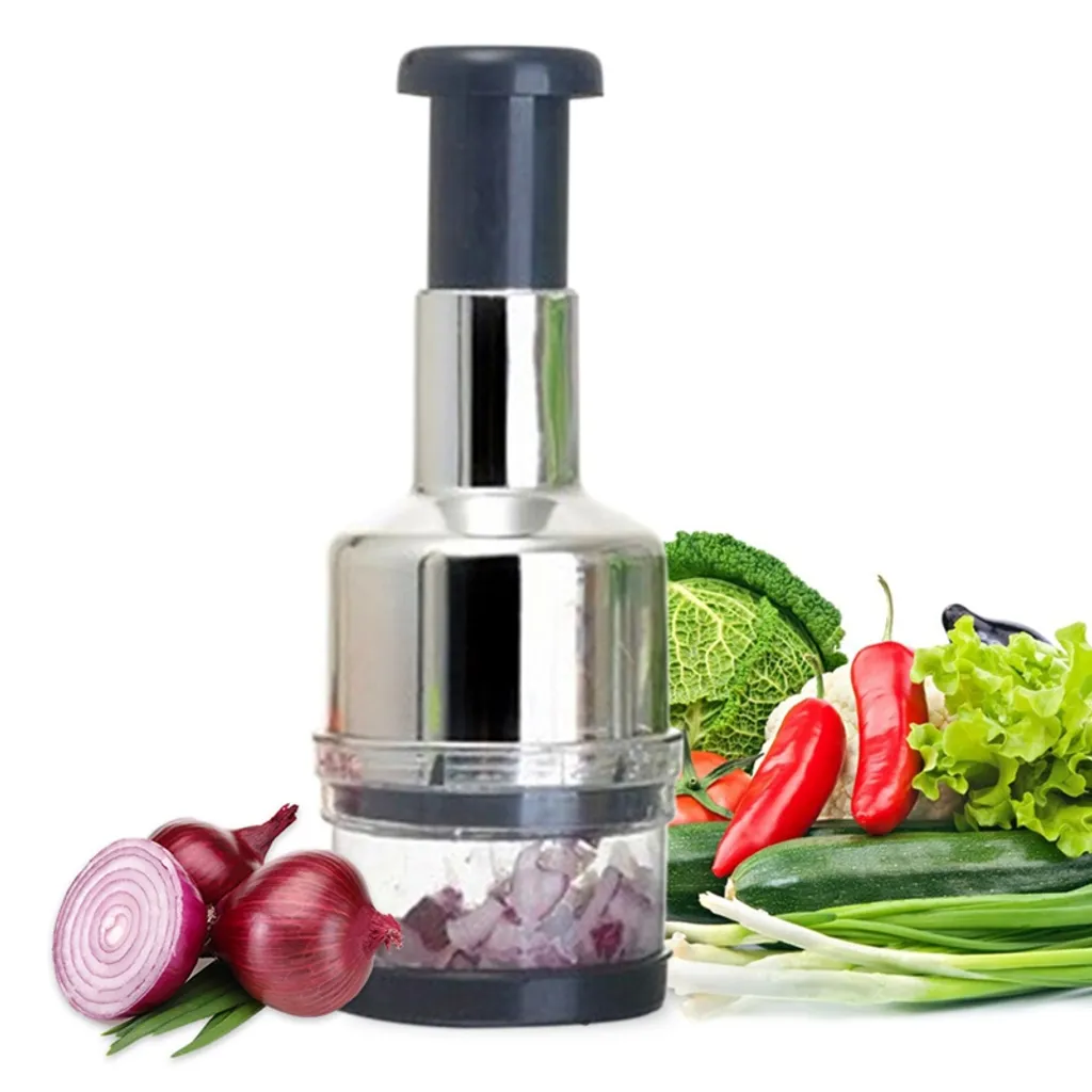 Gemüsehacker Zerkleinerer Zwiebelhacke Chopper Zwiebelschneider Ingwer Knoblauch Zwiebel 3 Gemüsehacker Zerkleinerer Zwiebelhacke Chopper Zwiebelschneider Ingwer Knoblauch Zwiebel