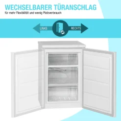 Bomann® Gefrierschrank, 85 Liter Nutzinhalt, Gefrierschrank Klein Mit 3 Gefrierschubladen U. Eiswürfelschale, Mini Fridge Mit Stufenloser Temperaturreglung, Türanschlag Wechselbar - GS 2186.1, Weiß -Kaufland Verkäufe 6a13187bb02f943f31ab4e8a14266464