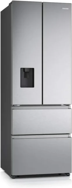 Hisense RF632N4WIE French Door Kühl-Gefrierkombination/ NoFrostPlus/ Inverter-Kompressor/ Wasserspender/ CrispZone/ 200 Cm/ Kühlteil 336 L/ Gefrierteil 149 L/ 38 DB/ 295 KWh/ Jahr/ Inox-Look -Kaufland Verkäufe 6a29c43a20a1a32fdc446c3107fd6a22