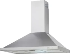 PKM Dunstabzugshaube Edelstahl Kaminhaube Esse Wandhaube 9090-2H 90cm 363,7 M³/h