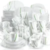 VEWEET Porzellan Tafelservice 'Aviva' 100-teilig Set, Kombiservice Mit Dessertteller, Speiseteller, Suppenteller, Müslischalen, Kaffeebecher, Kaffeetassen Set, Eierbecher, Milch- Und Zuckerset 2 VEWEET Porzellan Tafelservice 'Aviva' 100-teilig Set, Kombiservice Mit Dessertteller, Speiseteller, Suppenteller, Müslischalen, Kaffeebecher, Kaffeetassen Set, Eierbecher, Milch- Und Zuckerset -Kaufland Verkäufe 6b1025858033083d8551858554c96768
