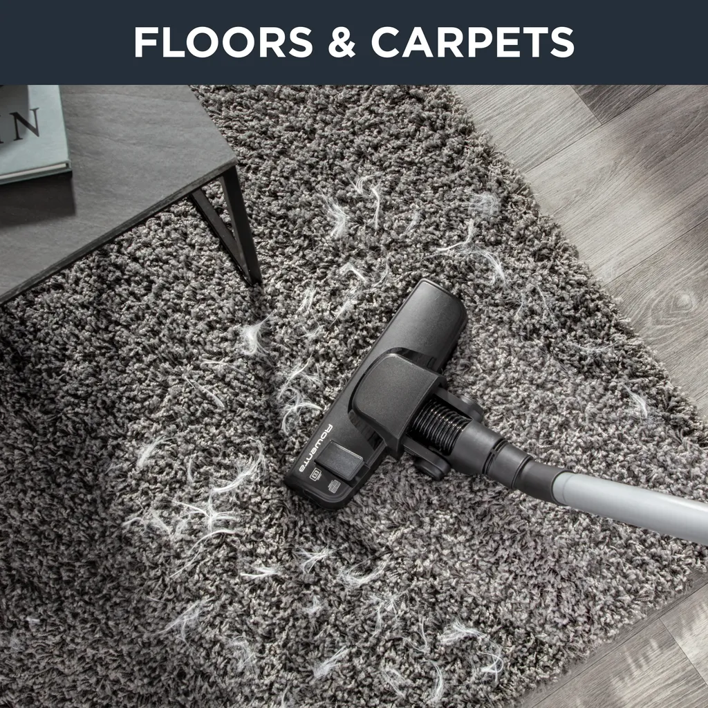 Rowenta RO6859 Silence Force Allergy+ Parkett Bodenstaubsauger Mit Beutel (Staubbeutelkapazität: 4,5 Liter, Allergy+ Filter Hält 99,98% Des Staubs Und Der Allergene Zurück) Schwarz/rot 7 Rowenta RO6859 Silence Force Allergy+ Parkett Bodenstaubsauger Mit Beutel (Staubbeutelkapazität: 4,5 Liter, Allergy+ Filter Hält 99,98% Des Staubs Und Der Allergene Zurück) Schwarz/rot – Bild 5