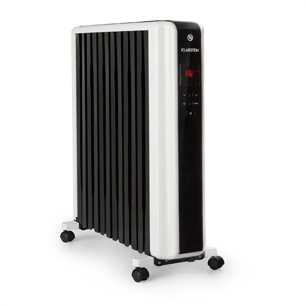Thermaxx 2500 Ölradiator 2500W 5-35° C 24h-Timer Weiß/schwarz 3 Thermaxx 2500 Ölradiator 2500W 5-35° C 24h-Timer Weiß/schwarz