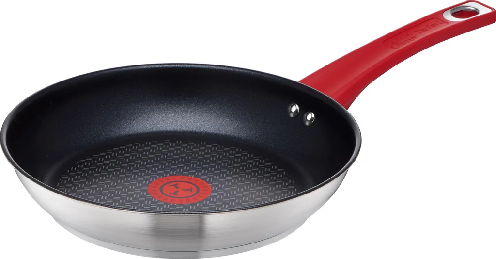 Tefal By Jamie Oliver Mainstream Set Edelstahl Red Collection H801S5 4 Tefal By Jamie Oliver Mainstream Set Edelstahl Red Collection H801S5 – Bild 2