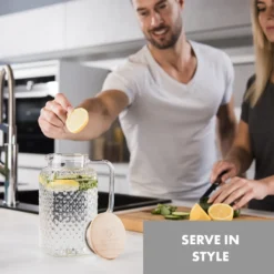 Klarstein Glaswerk Livenza Wasserkrug Glaskaraffe Glaskrug Mit Deckel Wasserkaraffe , Volumen: 1,5 Liter , Deckel Aus Eichenholz , Borosilikatglas , Edelstahlsieb , Transparent 10 Klarstein Glaswerk Livenza Wasserkrug Glaskaraffe Glaskrug Mit Deckel Wasserkaraffe , Volumen: 1,5 Liter , Deckel Aus Eichenholz , Borosilikatglas , Edelstahlsieb , Transparent -Kaufland Verkäufe 6c01f28f86915da2a7516cdfd497e1a3