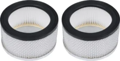 VidaXL HEPA Filter 2 Stk. Für Aschesauger Waschbar