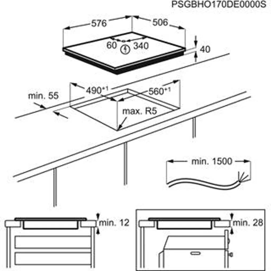 Zanussi - ZHRN643X - Einbau-Ceran-Kochfeld - 60 Cm 11 Zanussi - ZHRN643X - Einbau-Ceran-Kochfeld - 60 Cm – Bild 9